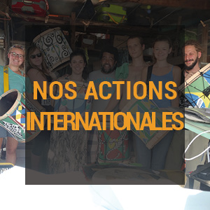 Nos actions internationales